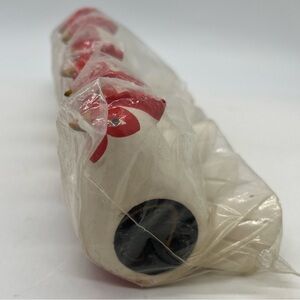 Wooden Chicken Napkin Rings Hand Painted Farmhouse French Country White NWT